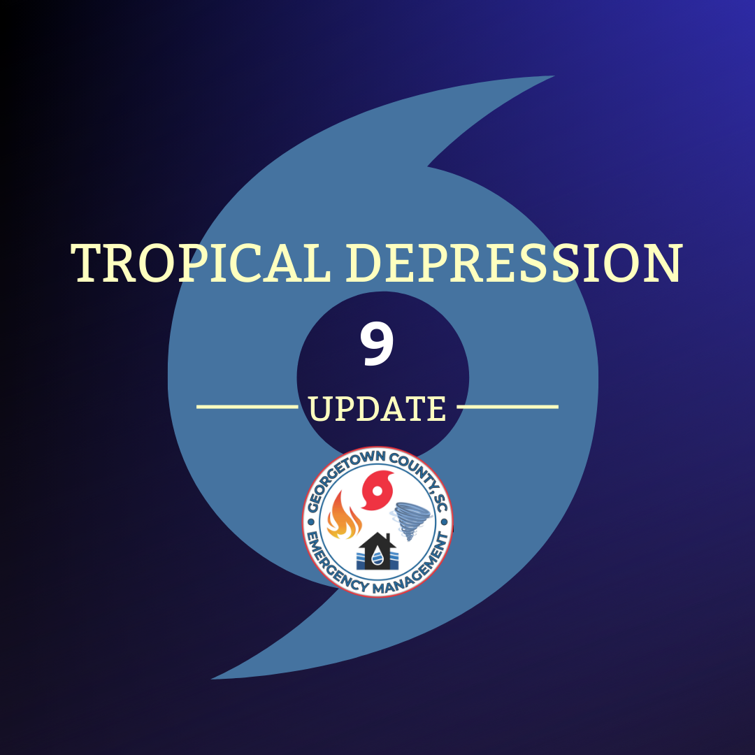 Tropical Depression 9 Update